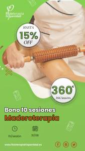 Bono 10 sesiones Maderoterapia Fuengirola