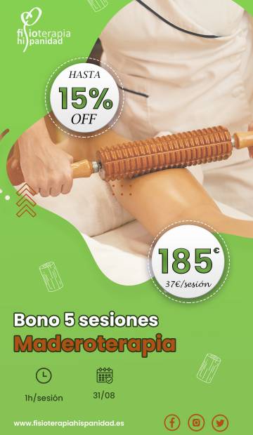 Bono 5 sesiones Maderoterapia Fuengirola