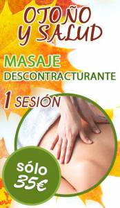 Oferta de masaje descontracturante en Fuengirola