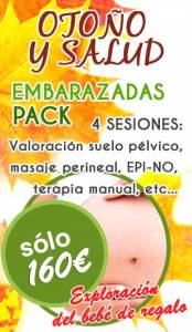 Pack de fisioterapia para embarazadas en Fuengirola