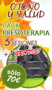Oferta en pack de presoterapia en Fuengirola